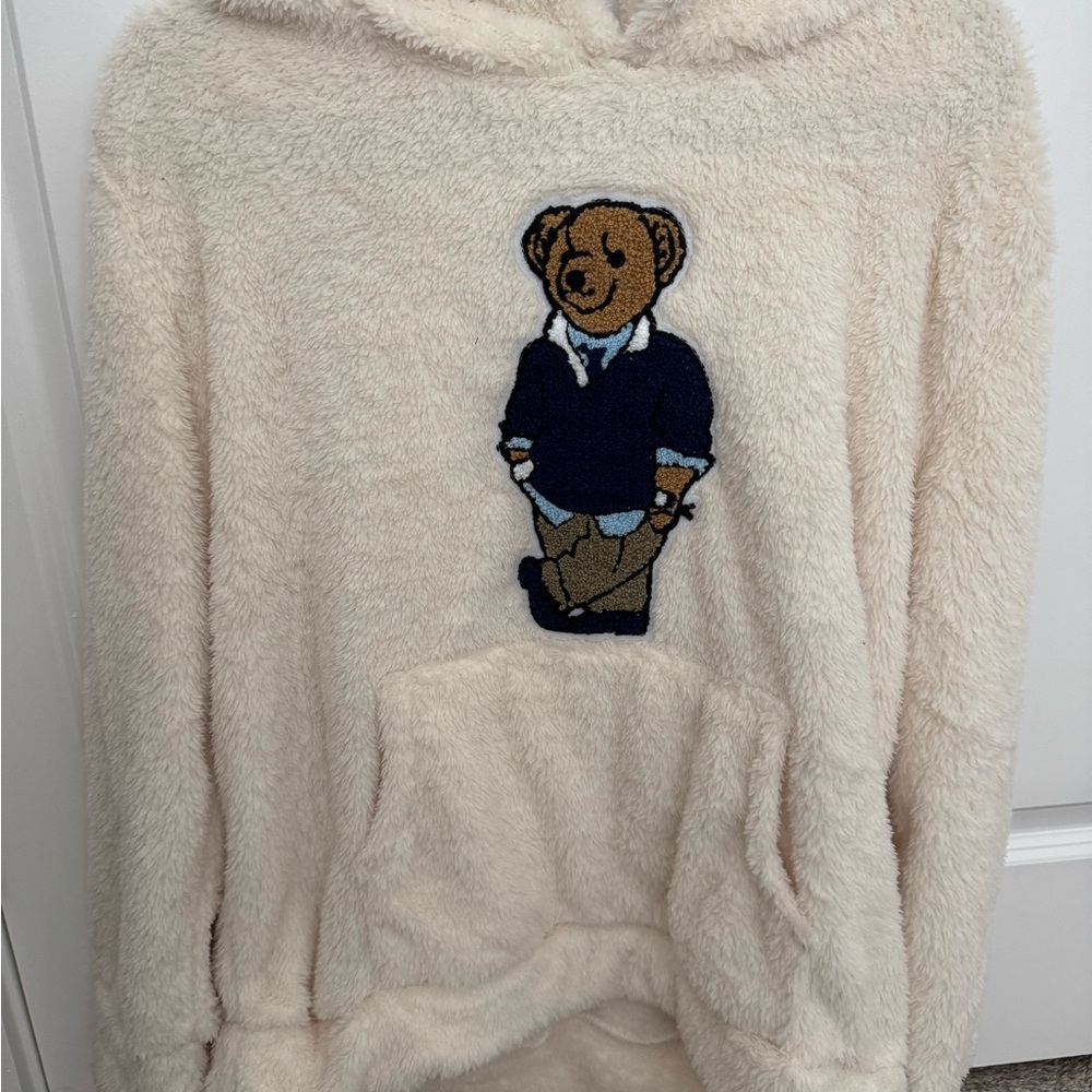 Cozy Cream Teddy Bear Sweater